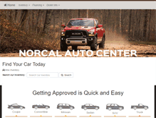Tablet Screenshot of norcalautocenter.com